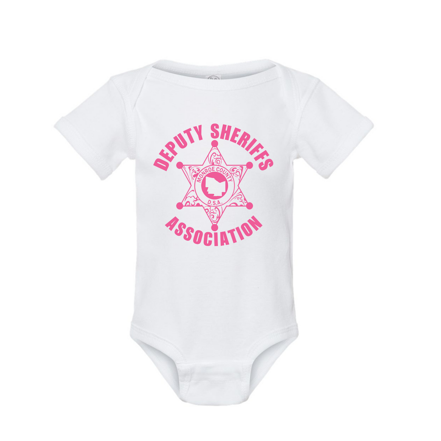 Kids Shirt/Baby Bodysuit with Pink Deputy Logo