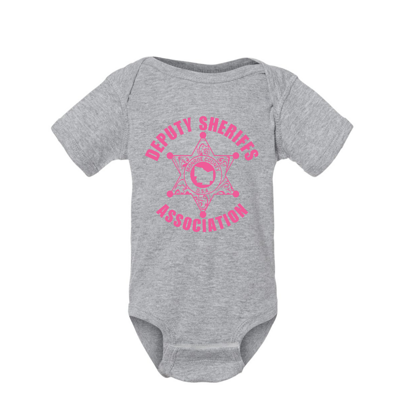 Kids Shirt/Baby Bodysuit with Pink Deputy Logo