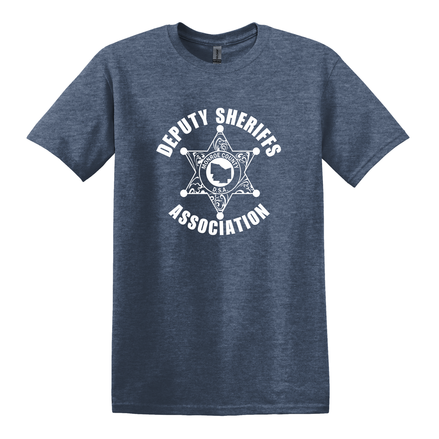 Gildan Softstyle Short Sleeve T-Shirt Large Front Deputy Logo