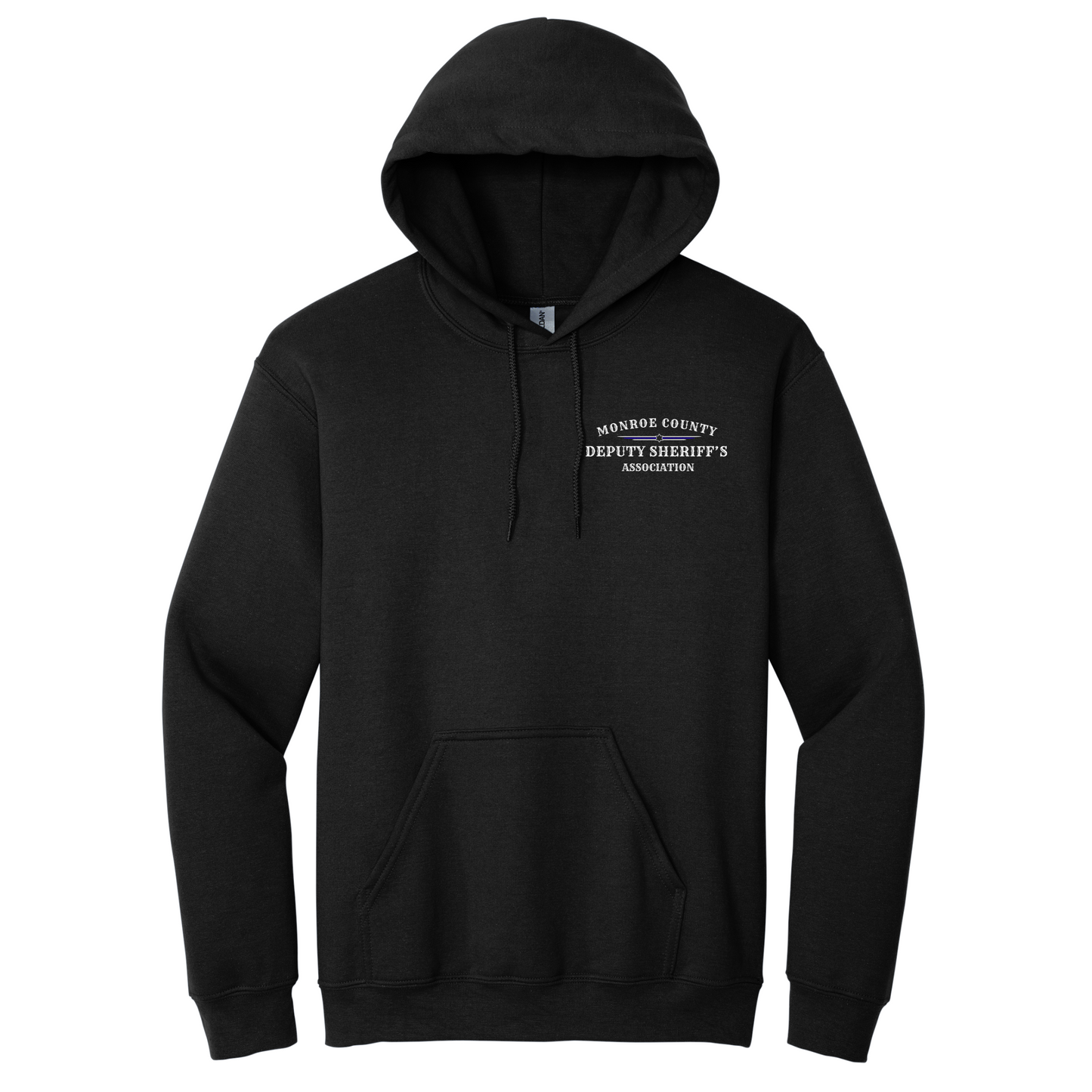 Gildan Pullover Hoodie Small Left Chest MCDSA Logo