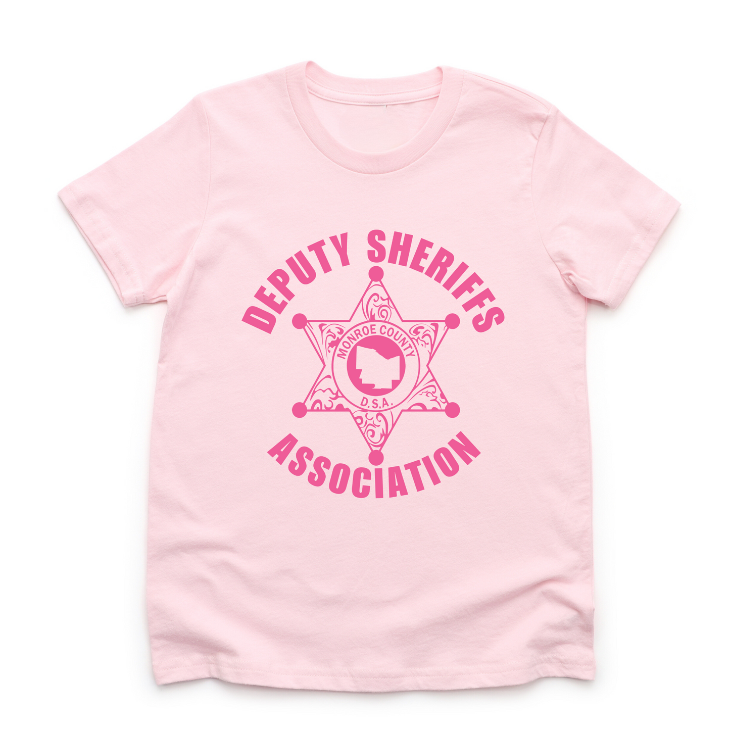 Kids Shirt/Baby Bodysuit with Pink Deputy Logo