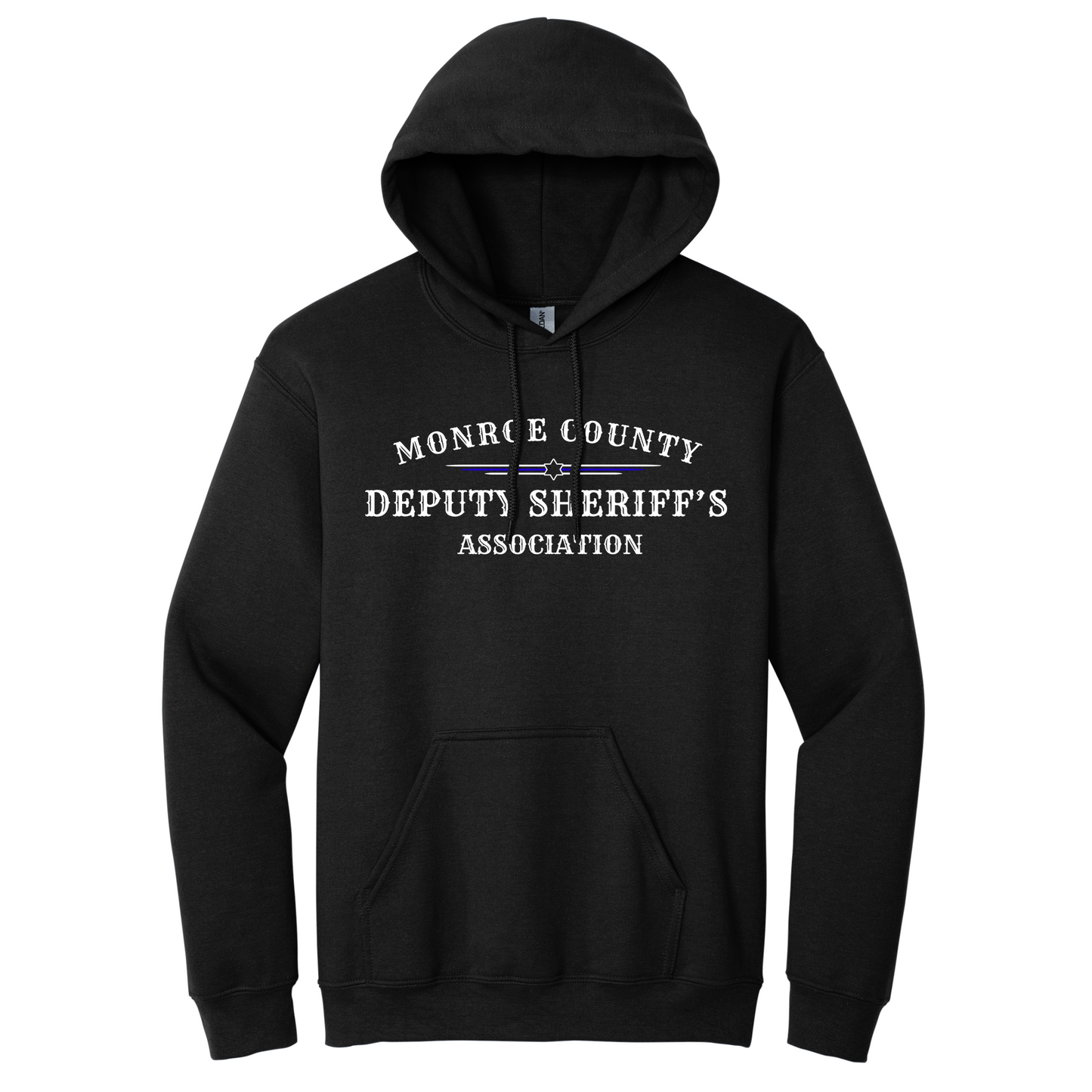 Gildan Pullover Hoodie Large Front MCDSA Logo