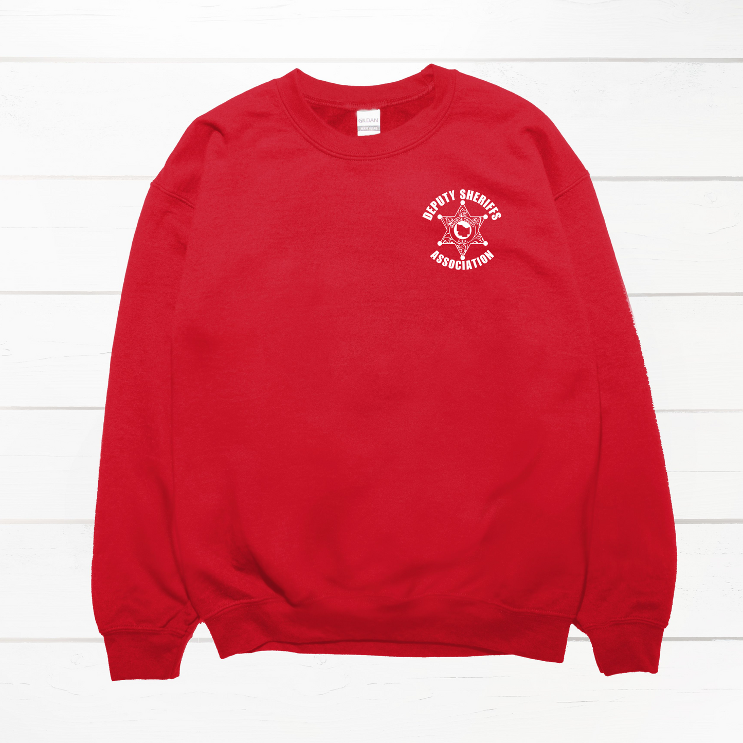 Gildan Sweatshirt Left Chest Deputy Logo