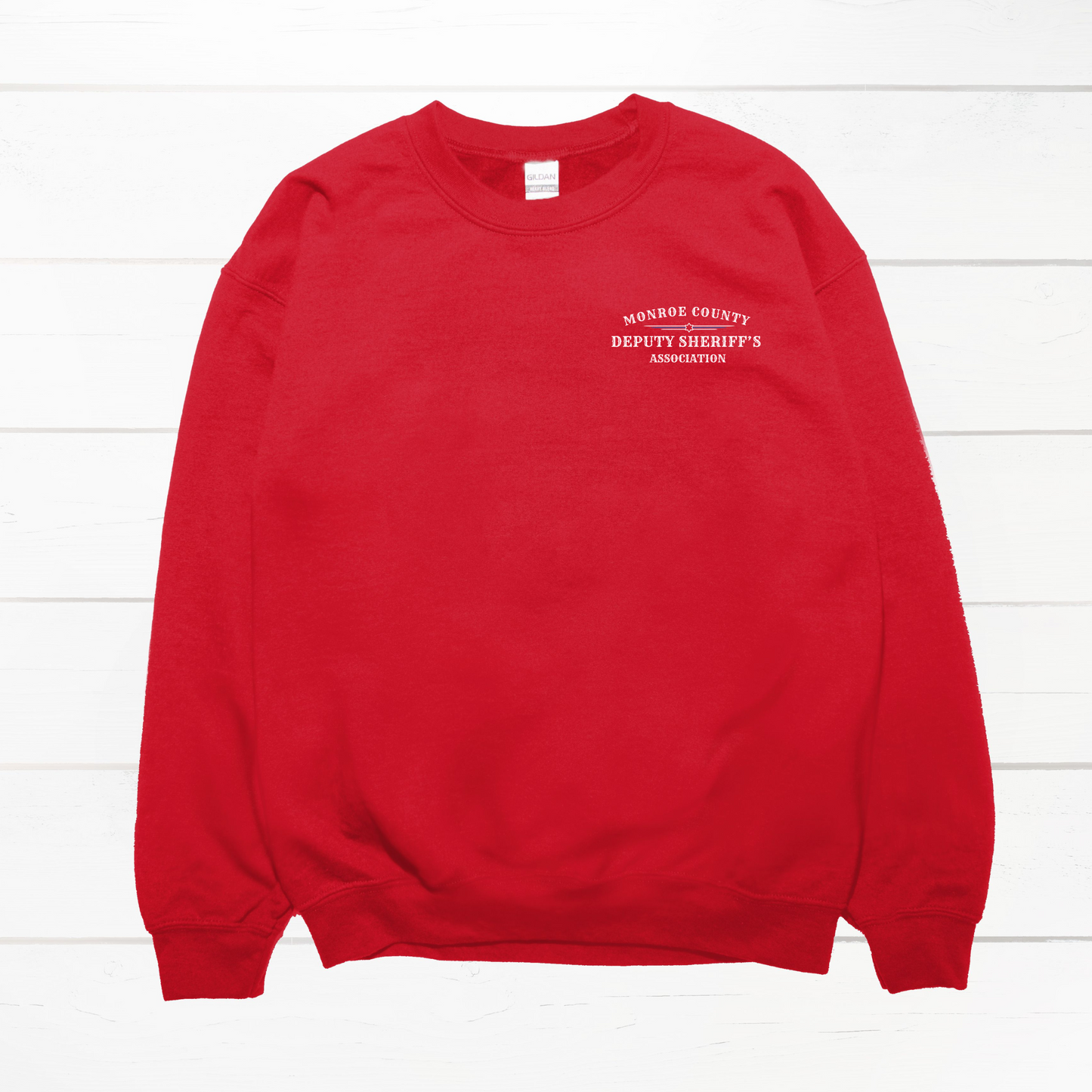Gildan Sweatshirt Left Chest MCDSA Logo