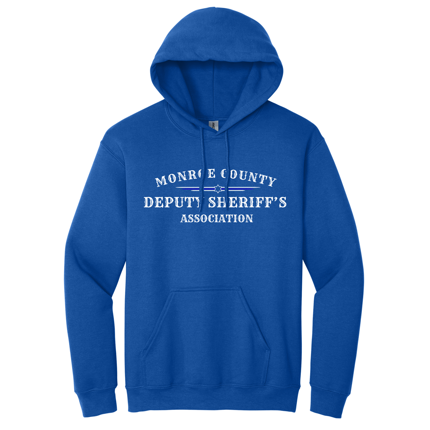 Gildan Pullover Hoodie Large Front MCDSA Logo