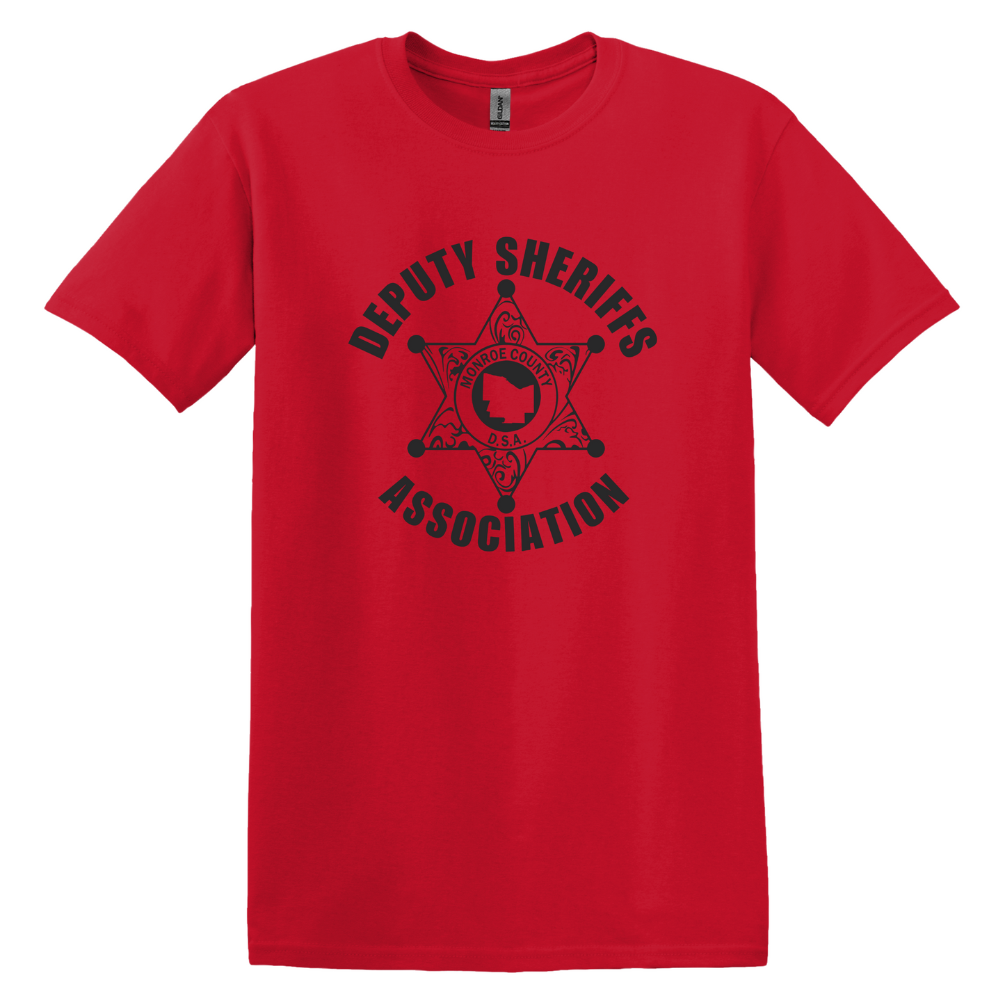 Gildan Heavy Cotton Short Sleeve T-Shirt, Deputy Logo Large Front