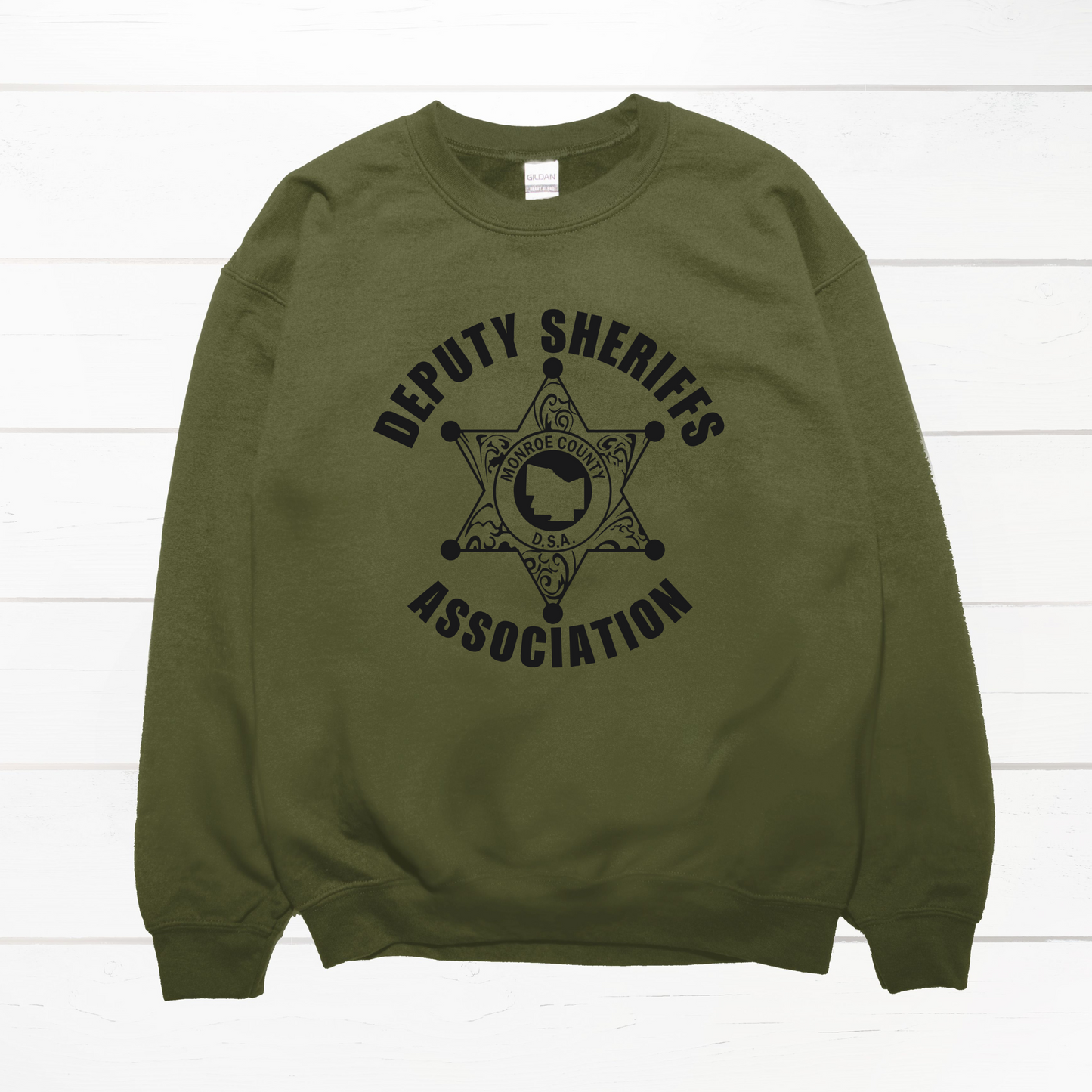 Gildan Sweatshirt MCDSA Logo Front