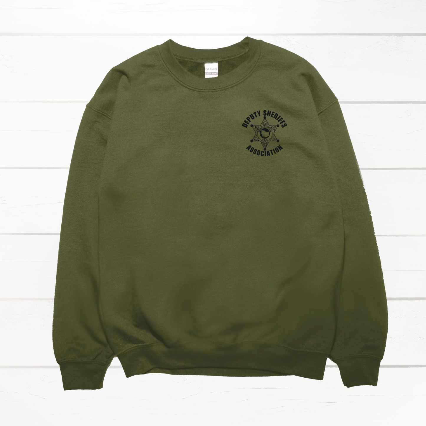 Gildan Sweatshirt Left Chest Deputy Logo