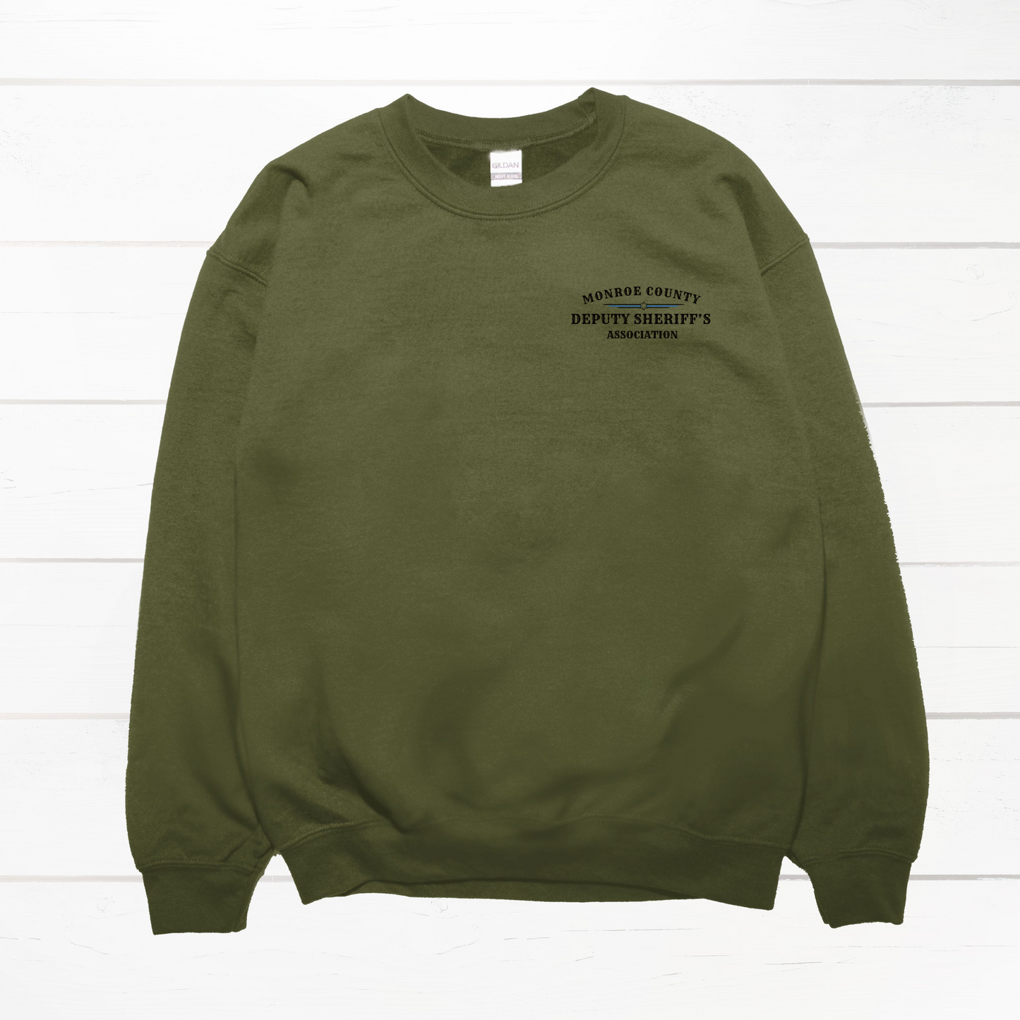 Gildan Sweatshirt Left Chest MCDSA Logo
