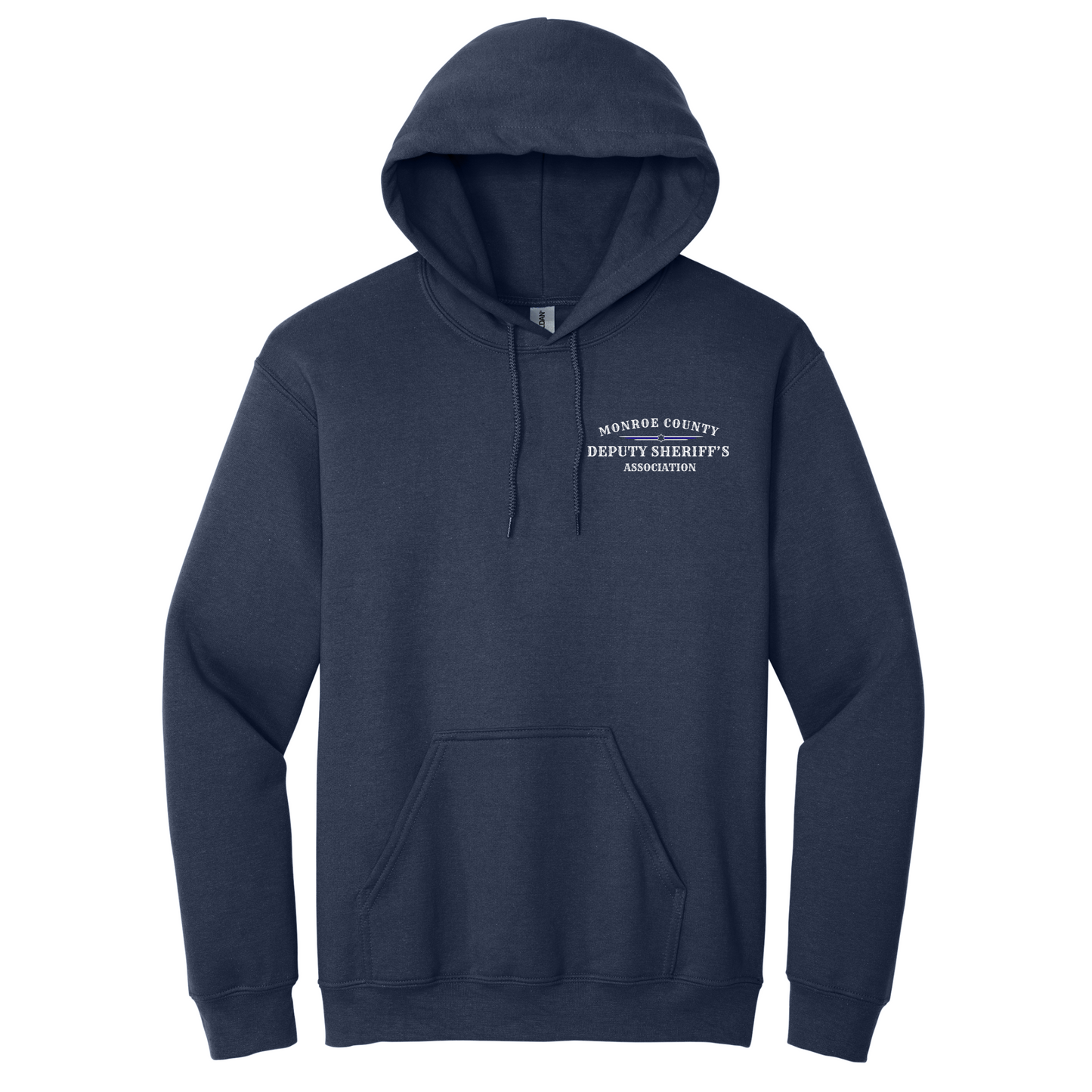 Gildan Pullover Hoodie Small Left Chest MCDSA Logo