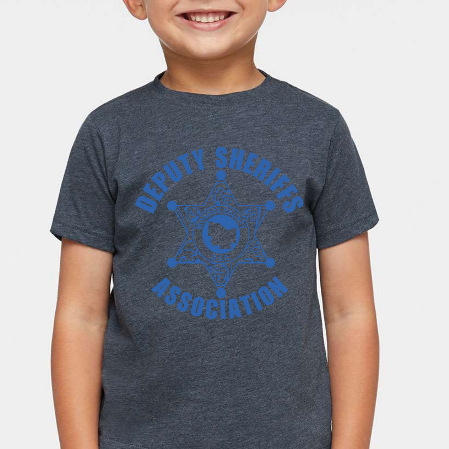 Kids Shirt/Baby Bodysuit with Blue Deputy Logo