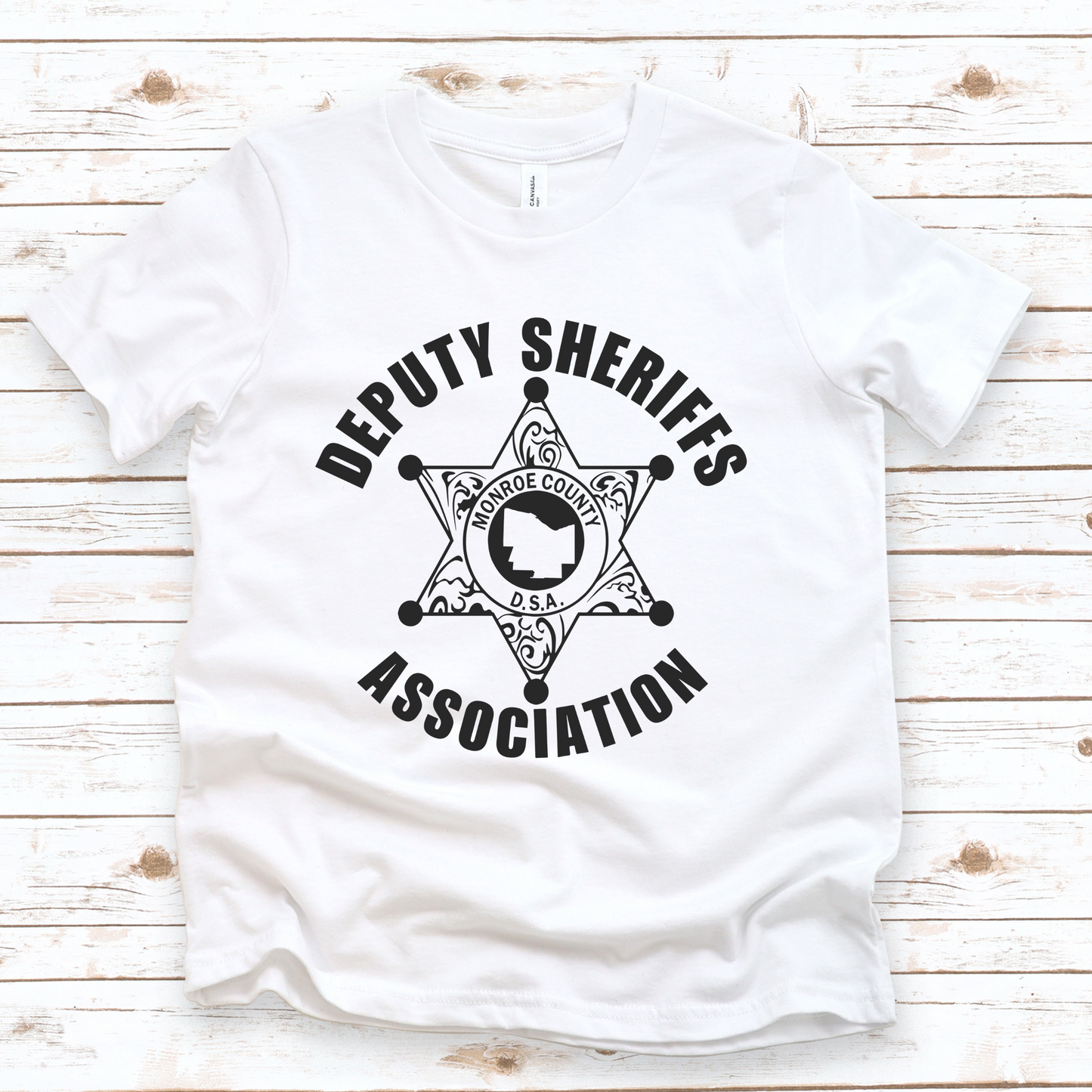 Kids Shirt/Baby Bodysuit with Black Deputy Logo