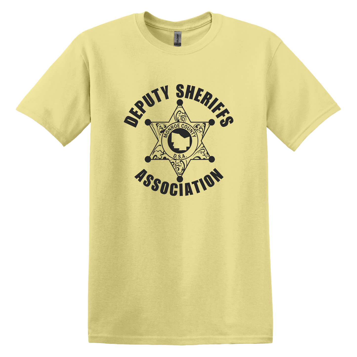 Gildan Heavy Cotton Short Sleeve T-Shirt, Deputy Logo Large Front