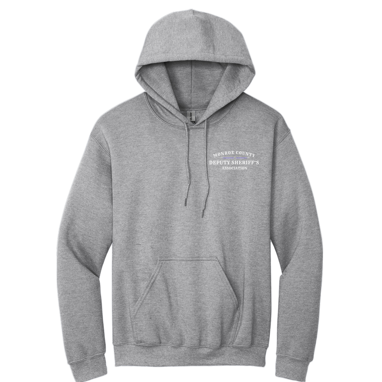 Gildan Pullover Hoodie Small Left Chest MCDSA Logo