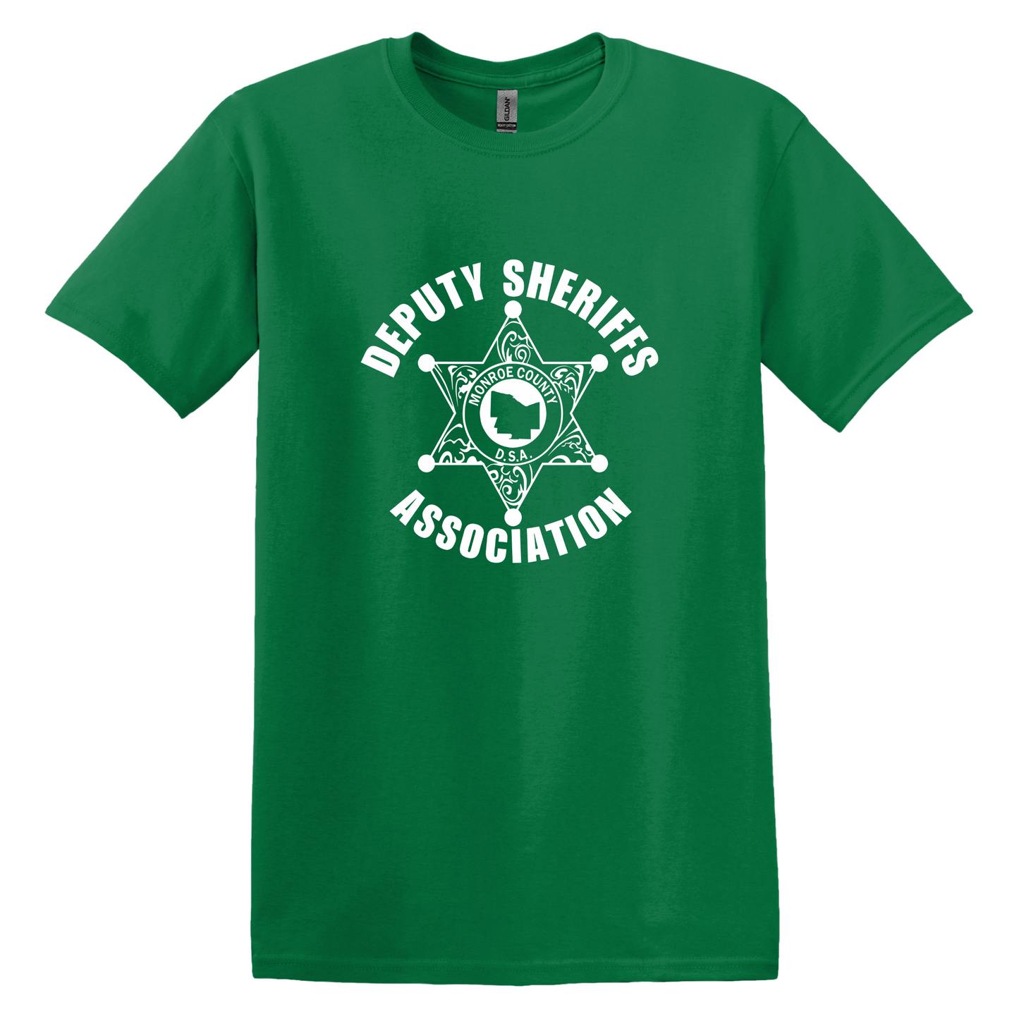 Gildan Heavy Cotton Short Sleeve T-Shirt, Deputy Logo Large Front