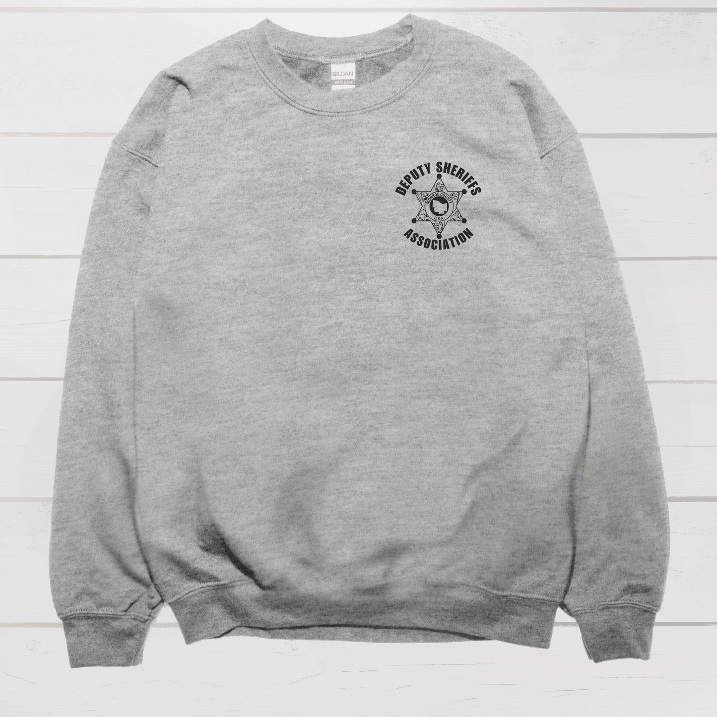 Gildan Sweatshirt Left Chest Deputy Logo