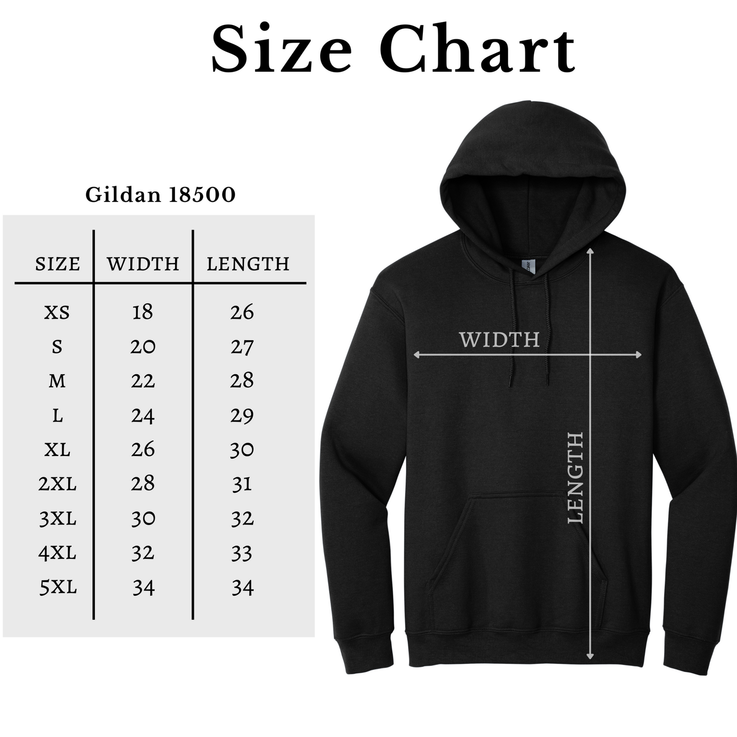 Gildan Pullover Hoodie Large Front MCDSA Logo and Back Thin Blue Line Flag