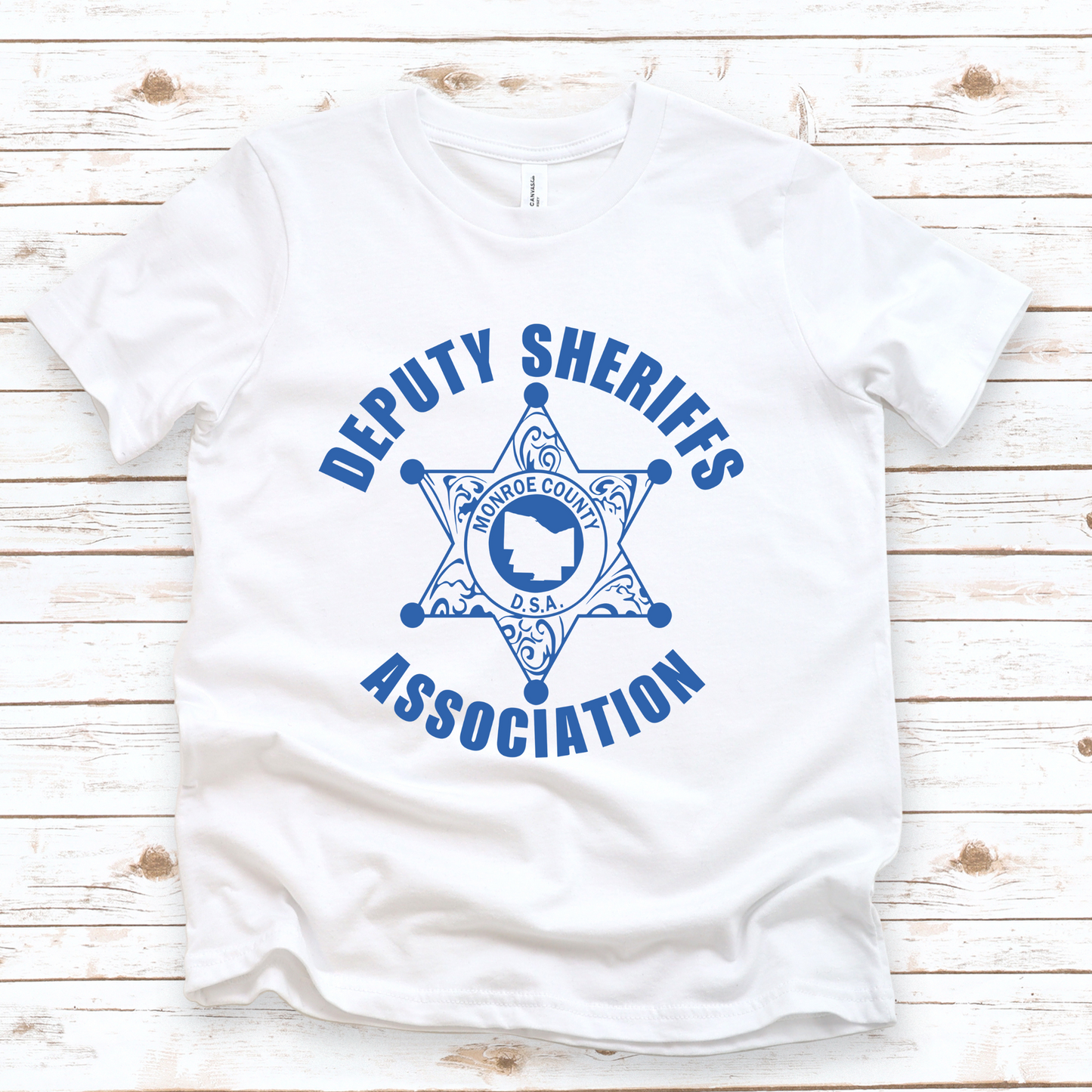 Kids Shirt/Baby Bodysuit with Blue Deputy Logo