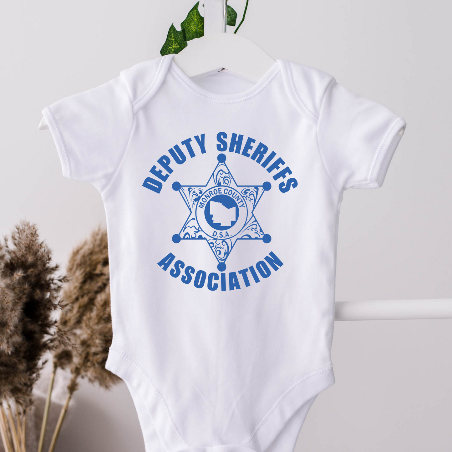 Kids Shirt/Baby Bodysuit with Blue Deputy Logo