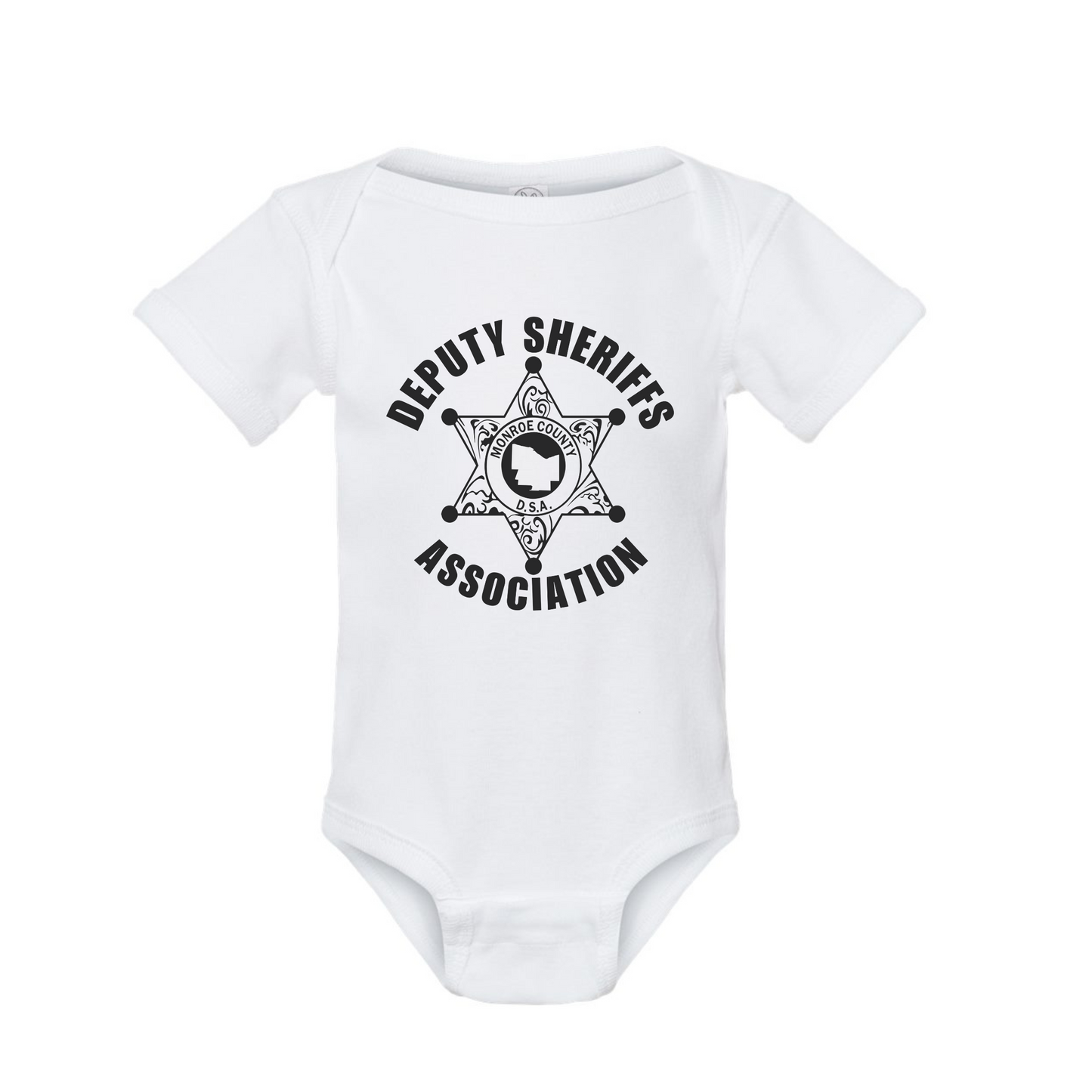 Kids Shirt/Baby Bodysuit with Black Deputy Logo