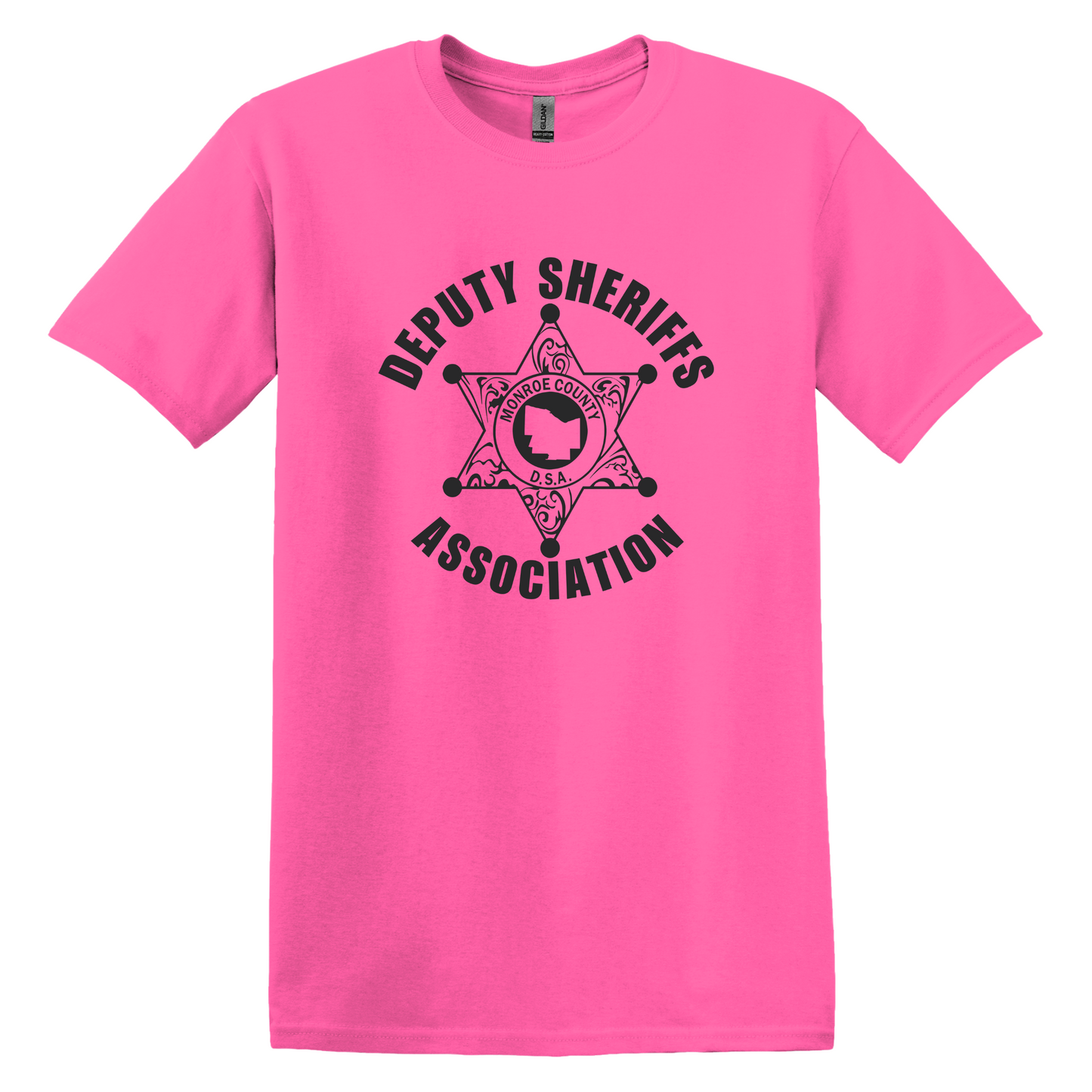 Gildan Heavy Cotton Short Sleeve T-Shirt, Deputy Logo Large Front