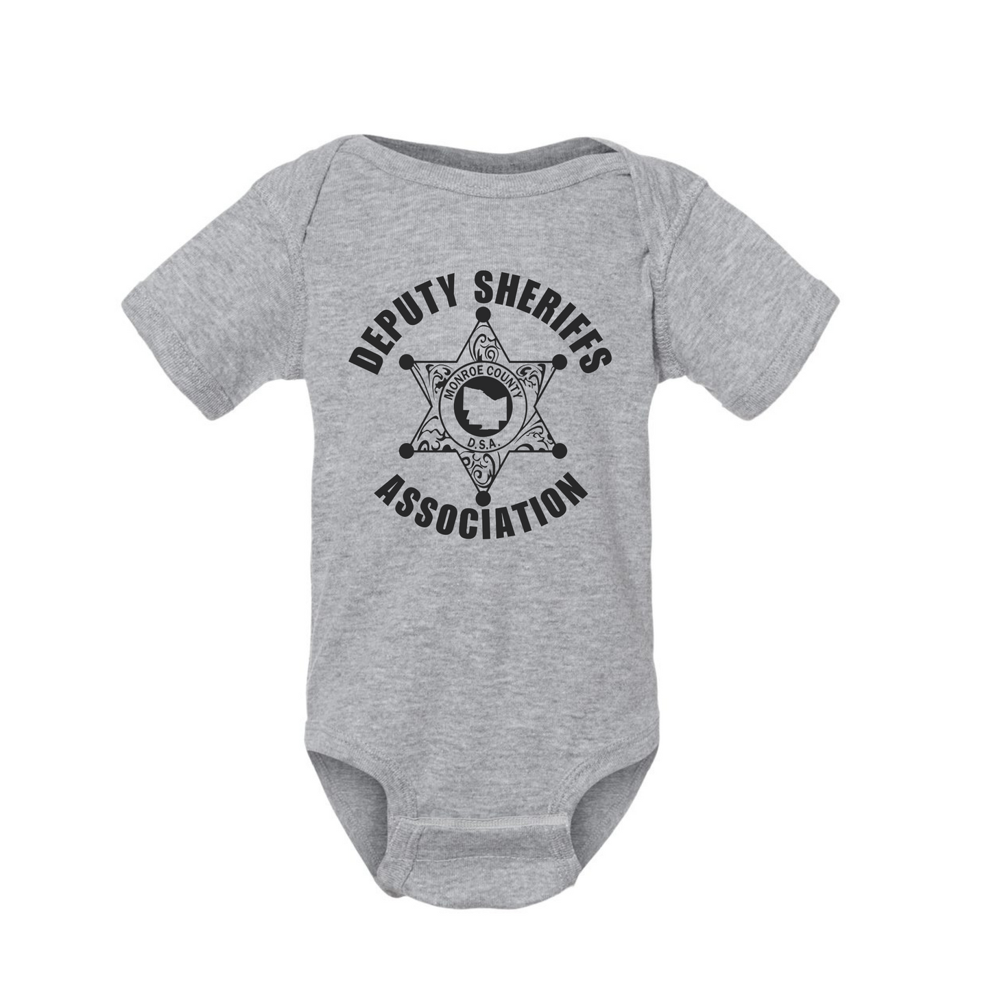 Kids Shirt/Baby Bodysuit with Black Deputy Logo