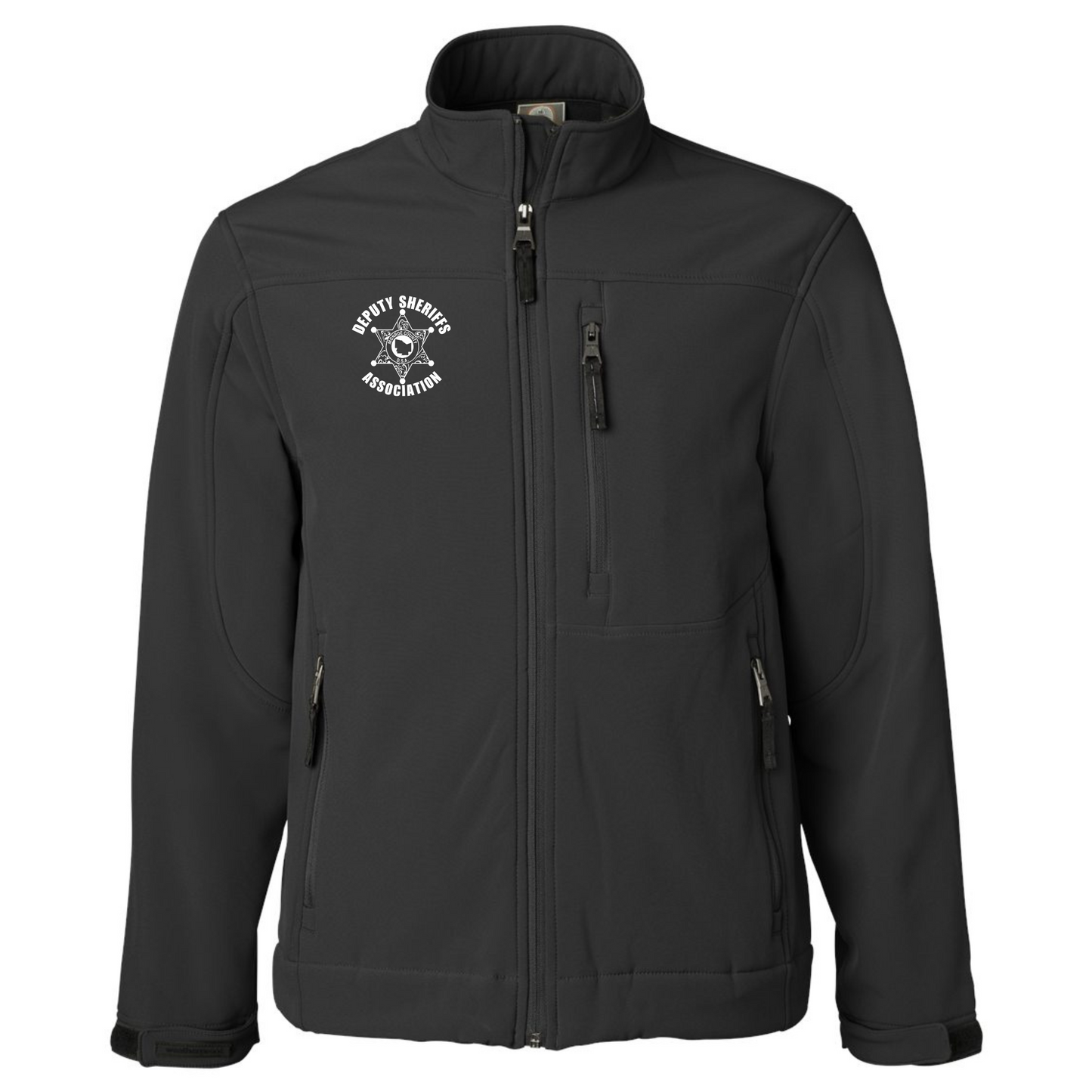 Weatherproof Soft Shell Jacket w/Deputy Sheriff's Association Logo on left chest
